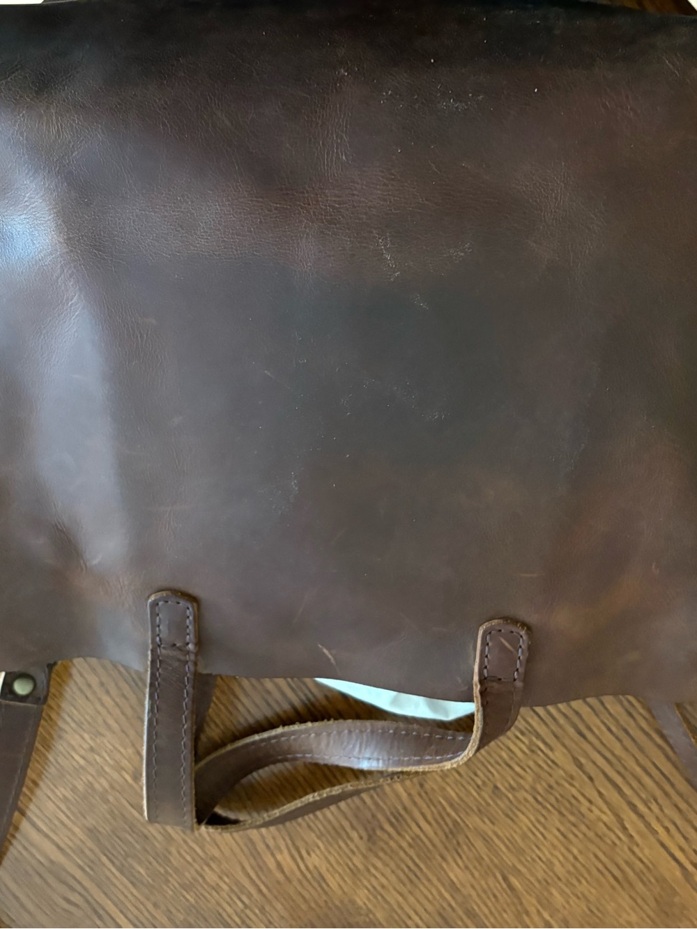 Classic Brown Portland Leather Goods medium Crossbody tote - Picture 5 of 13